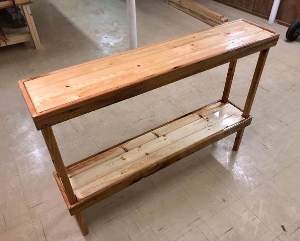 Another Engineer Obsess—err, Hobby: Woodworking with Russell Motes 10 Sofa Table