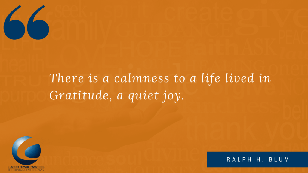 quote from Ralph Blum