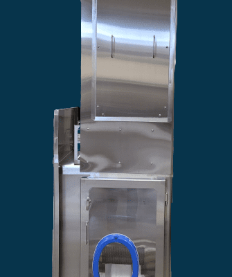 pass through container