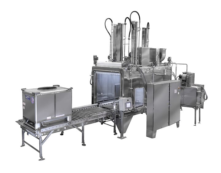 washing station, cleaning solution